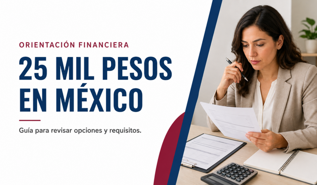 Apoyo de 25 mil pesos